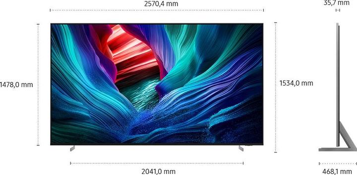 Actual product image Samsung 115" Micro RGB MR95F Vision AI Smart TV (2025) (115", LED, 4K, 2025, CH)