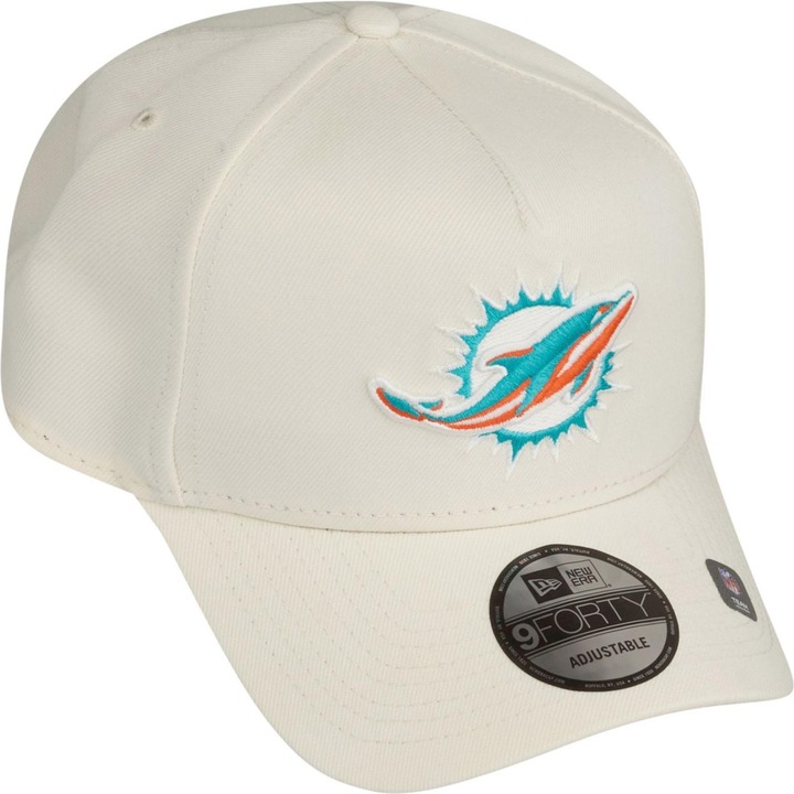 Produktbild New Era 9Forty A-Frame Cap - Miami Dolphins chrome white (One Size)