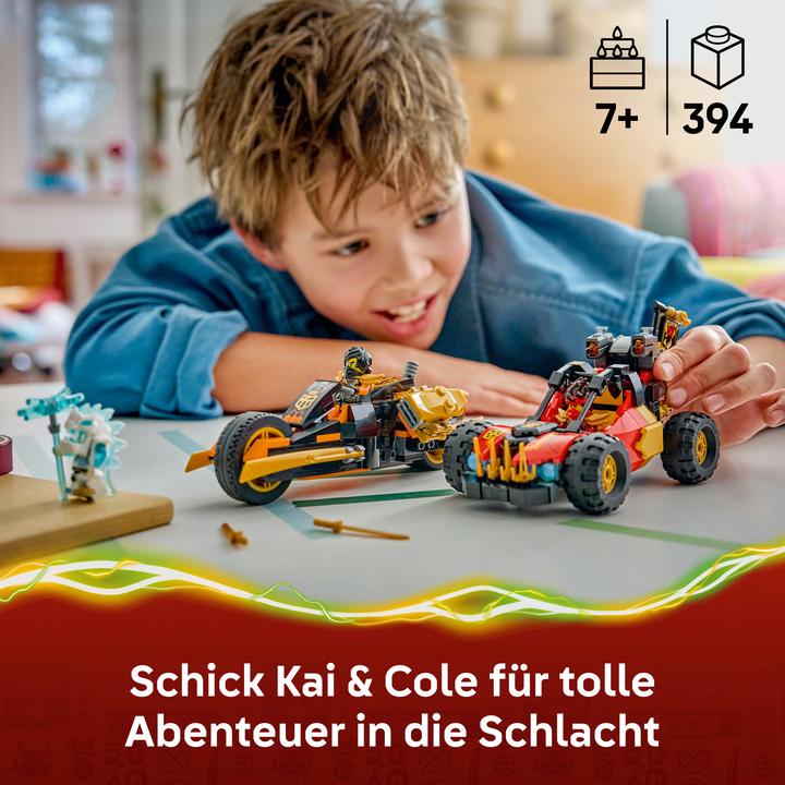 Produktbild LEGO Kais und Coles Kombi-Flitzer (71864, LEGO Ninjago)