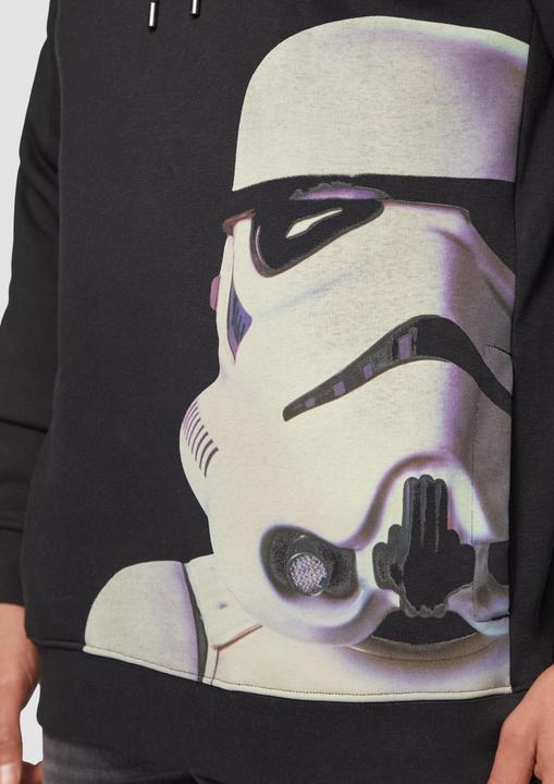 Produktbild s.Oliver Sweatshirt Hoodie mit Star Wars™ Print (XXL)