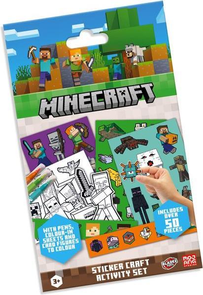 Produktbild Bladez Toyz Minecraft Sticker Activity Set, CDU (5 Sticker)