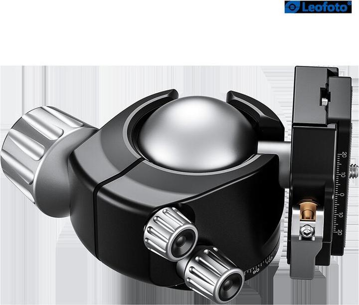 Produktbild Leofoto LH-55LR (w/ LR-70 Clamp) 55mm Low Center Of Gravity Ball Hea (2006201900) (Kugelkopf)