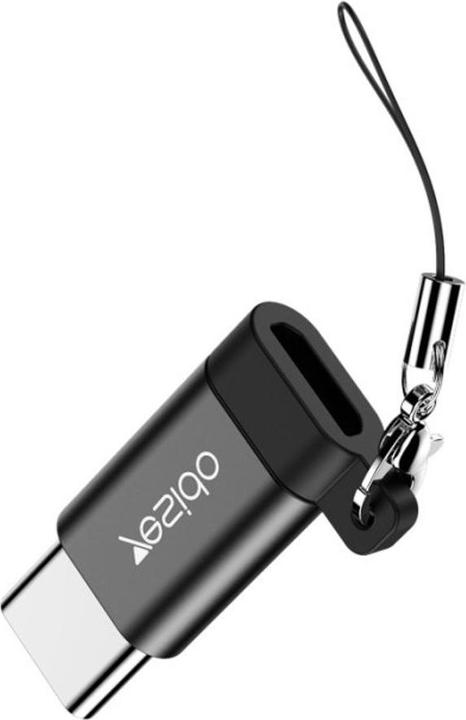 Produktbild Yesido - OTG Adapter (GS04) - Micro-USB to Type-C, Plug & Play, 480Mbps - Black (Micro USB)