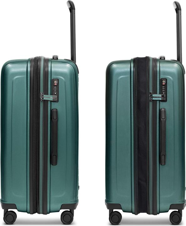 Immagine prodotto Redolz Essentials 14 Set di valigie a 4 ruote in 3 pezzi con piega ad espansione (123 l)