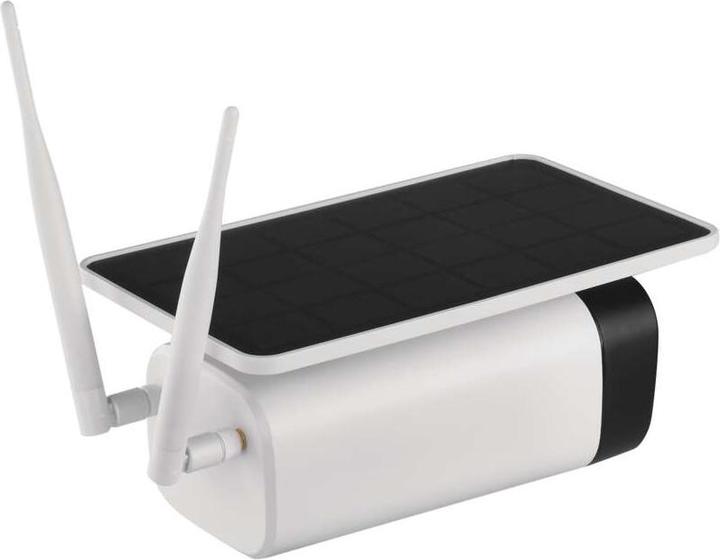Produktbild Emos GoSmart Outdoor IP Kamera mit WiFi und Solarpanel IP-600 EYE, batteriebetrieben (1920 x 1080 Pixels)