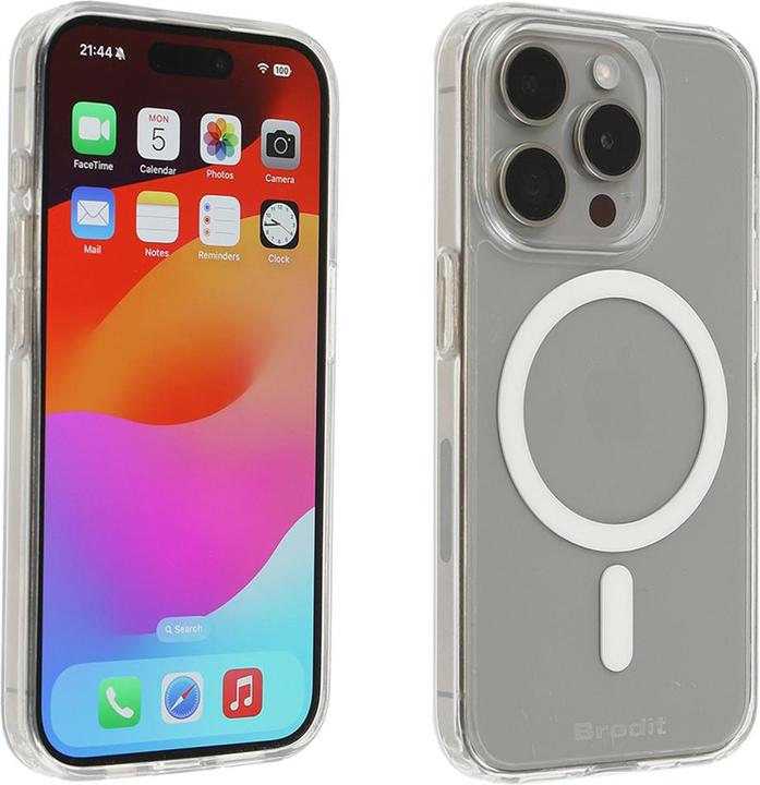 Produktbild Brodit 216433 MagSafe-Case für Apple iPhone 15 Pro (Apple iPhone 15 Pro)