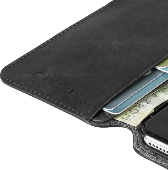 Actual product image Krusell Sunne Wallet Cover for iPhone 11 & XR - Black (Apple iPhone 11)