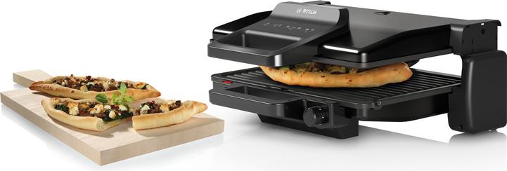 Actual product image Bosch Hausgeräte TCG3323 table grill black, contact grill 200Watt