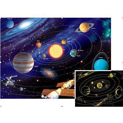 Thumbnail - Ravensburger - 500 Teile Star Line fluoreszierend - Das Sonnensystem (500 Teile)