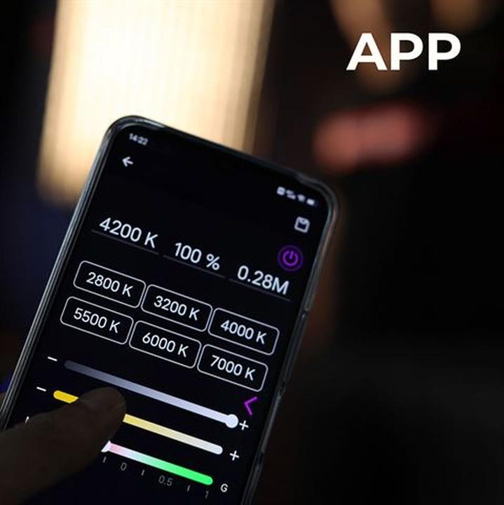 Image du produit Falcon Eyes Panneau LED bicolore RX-24TDX III-K1 61x62 cm 220W (Panneaux lumineux)