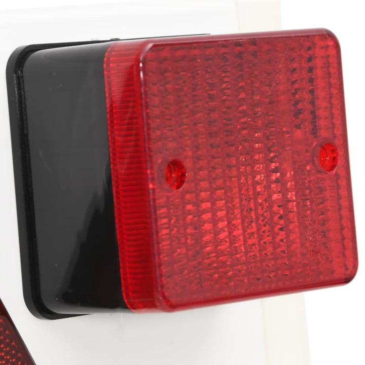 Produktbild VidaXL Anhängerleuchte Rot 115x7x14 cm 12V Klassisches