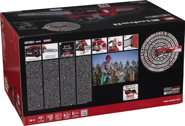 Image du produit Einhell Fortexxa 18/30 Power X-Change (Tronçonneuse à batterie)