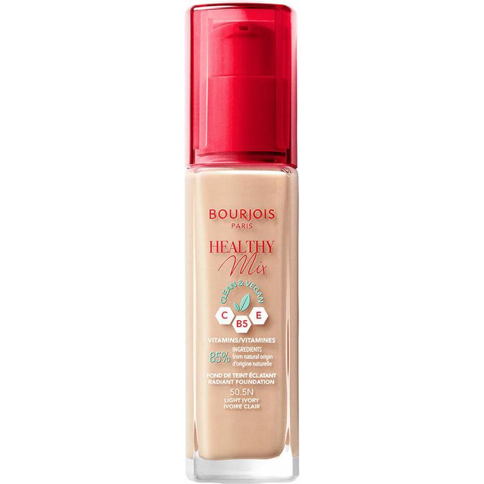 Bourjois, Foundation, Healthy Mix Clean & Vegan Radiant Foundation (50,5N Light Ivory)