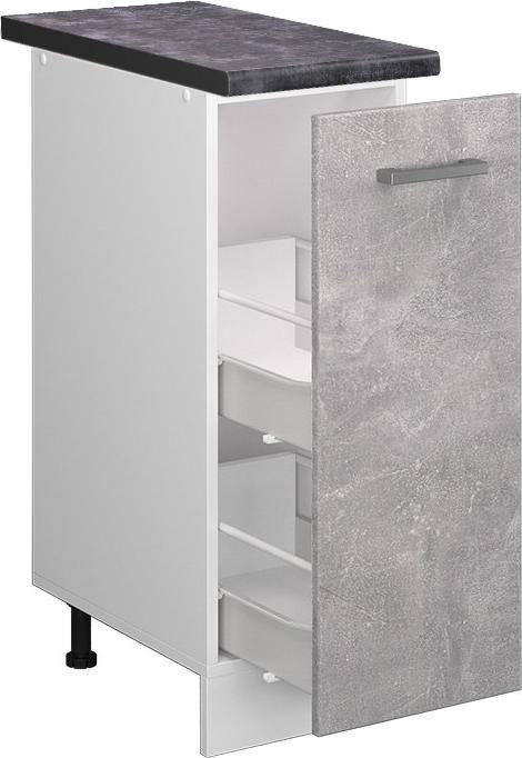 Anthrazit, Beton, Weiss