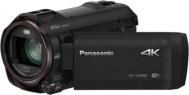 Actual product image Panasonic HC-VX980 (18.90 Mpx, 25p, 20 x)