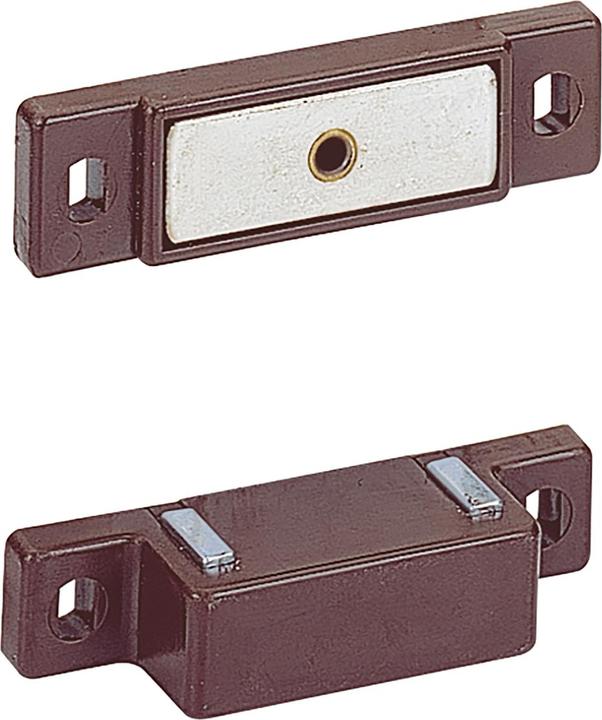 Hettich Loqueteau magnétique M 64/GP 4 plastique blanc 50 N