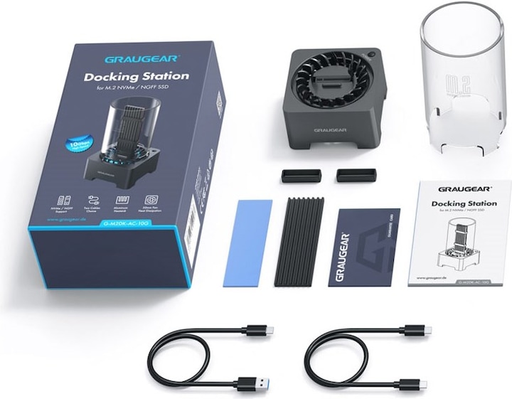 Produktbild Graugear G-M2DK-AC-10G (M.2)