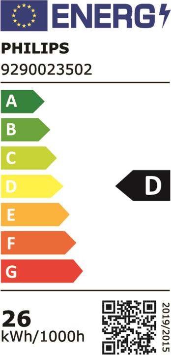 Energie-Label Philips Professional TForce Core (E27, 26 W, 4000 lm, 1 x, D)