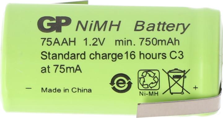 AccuCell Akku 2/3AA mit Lötfahne Z-Form (650 mAh)