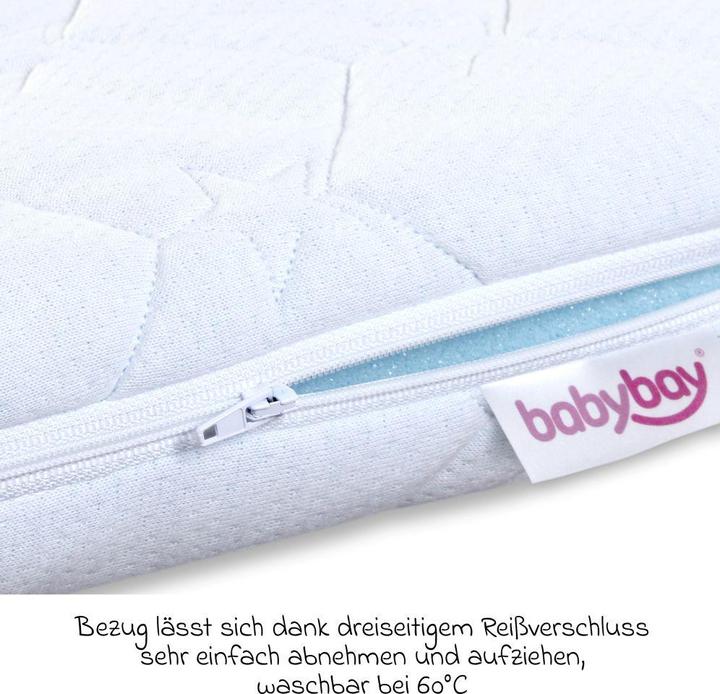 Produktbild Babybay Babymatratzen & Kindermatratzen Matratze Medicott extraluftig 3D Mesh für Beistellbett