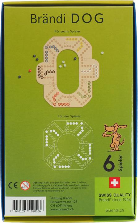 Produktbild Brändi Dog 6 (Deutsch, Englisch, Französisch, Italienisch, 2 - 6 Spieler)