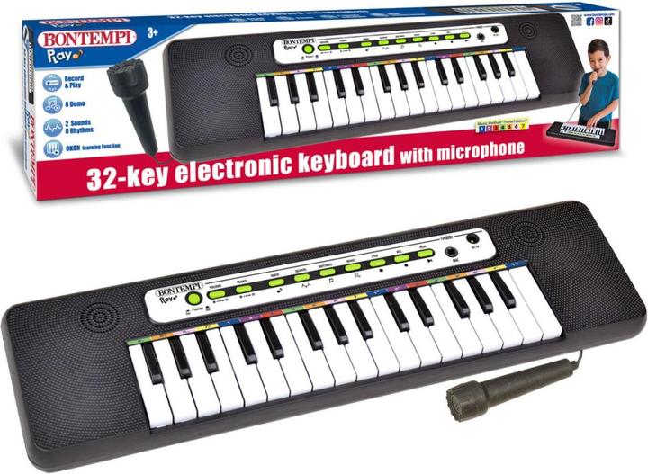 Produktbild Bontempi Tastiera elettronica 32 tasti passo midi con microfono