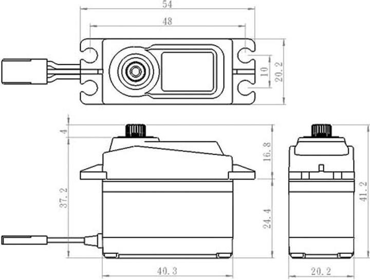 Produktbild Savöx Servo SA-1256TG Digital