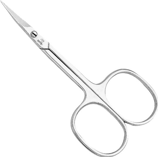 Actual product image Nippes Cuticle scissors with curved tip, nickel-plated, 820