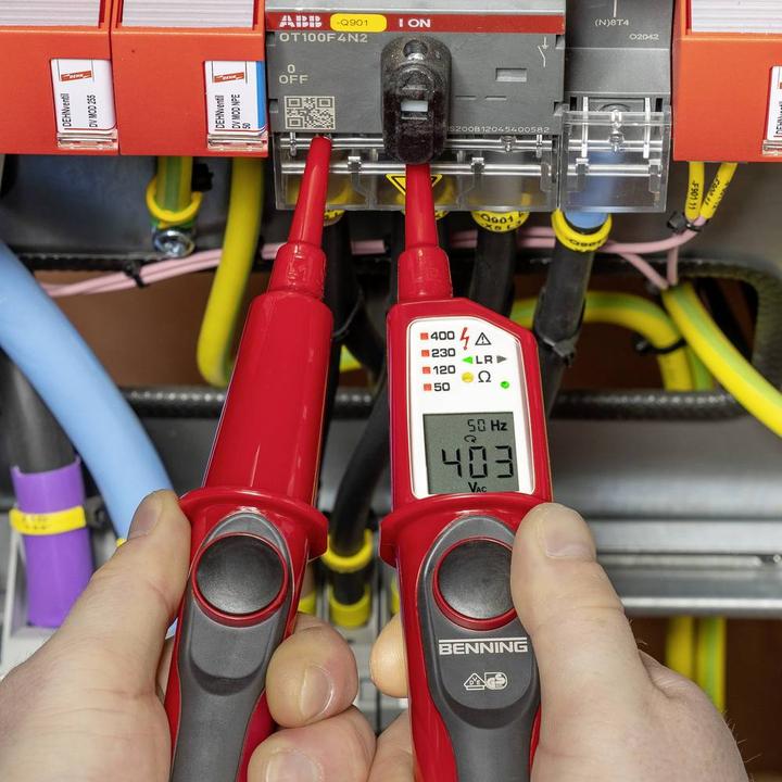 Immagine prodotto Benning Tester di tensione bipolare DU (CAT IV 600V, CAT III 1000V)
