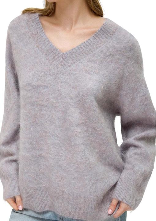 Produktbild Bellemere Pullover Brushed Pure Cashmere V-Neck Sweater (One Size)