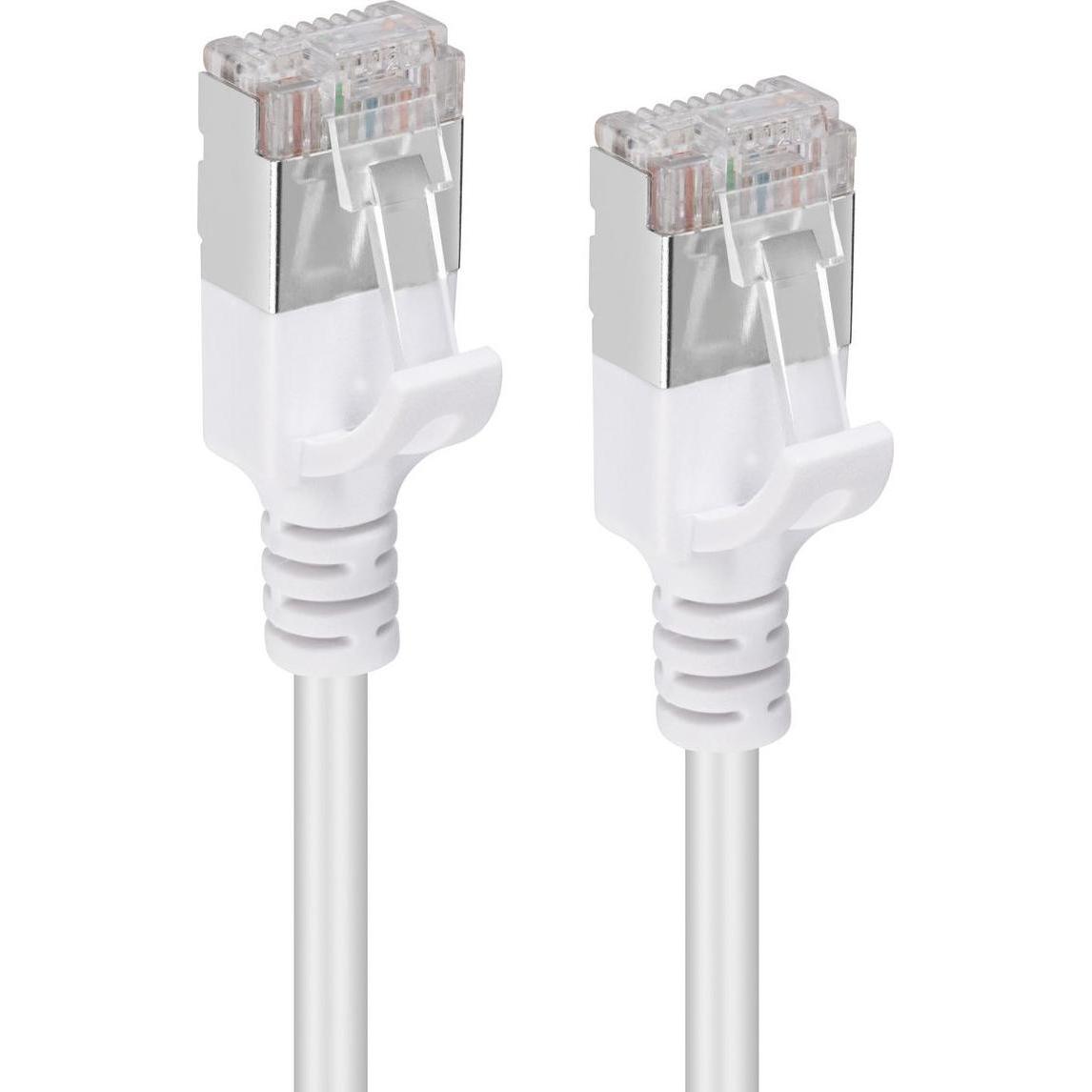 Thumbnail - MicroConnect CAT6A U-FTP Slim, LSZH, 10m (U/FTP, CAT6a, 10 m), Netzwerkkabel