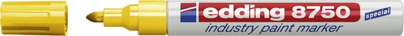 Produktbild Edding Paint Marker 8750 (Gelb, 2 mm, 1 x)