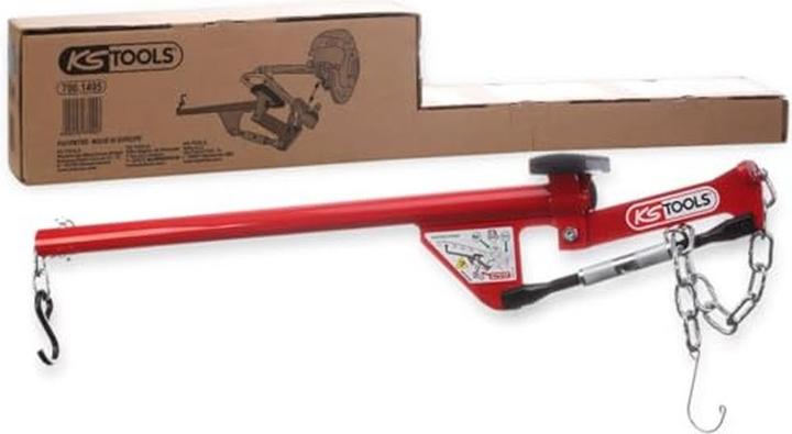Actual product image KS Tools Universal axle lever with chain