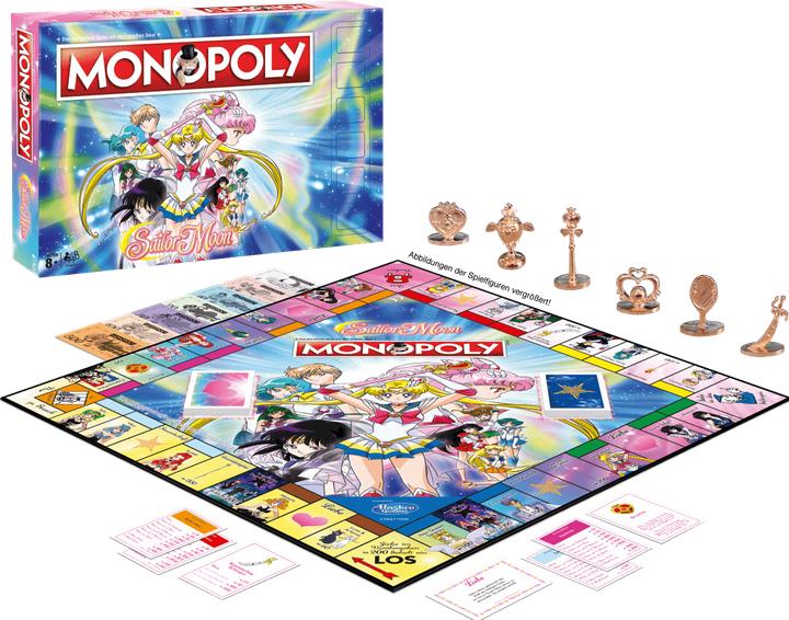 Actual product image Monopoly Sailor Moon (German, 2 - 6 Players)