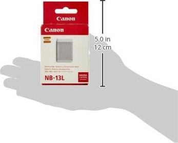 Actual product image Canon Nb-13l (Camera battery)
