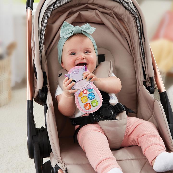 Actual product image VTech Allo Bebe Toudoux Rose (French, 0.50 - 3 years)