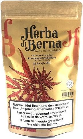 Image du produit Herba di Berna Strawberry Outdoor Édition limitée (45 g, Extérieur)