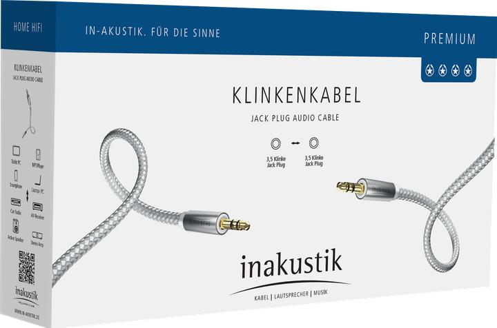 Immagine prodotto Inakustik Connessione jack stereo premium (0.75 m, Connettore da 3,5 mm (AUX))