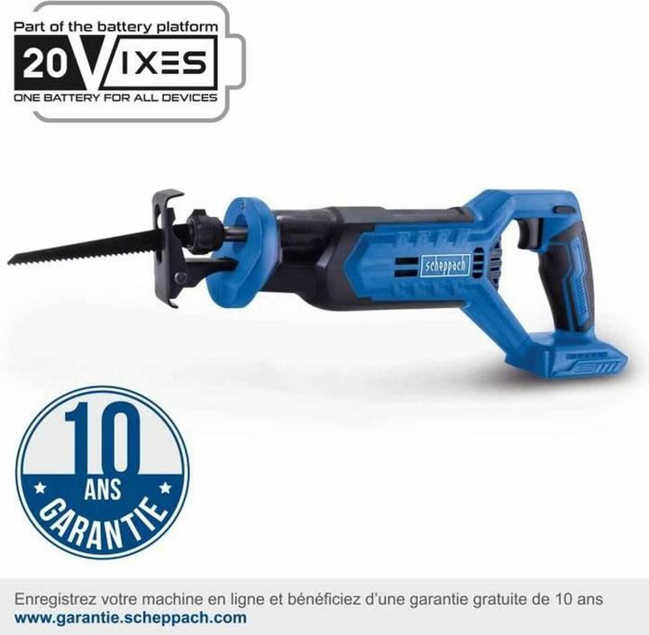 Actual product image Scheppach Cordless reciprocating saw C-RS100-X (DIY)