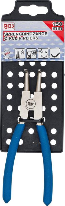 Immagine prodotto BGS Pinze per anelli a scatto (150 mm)