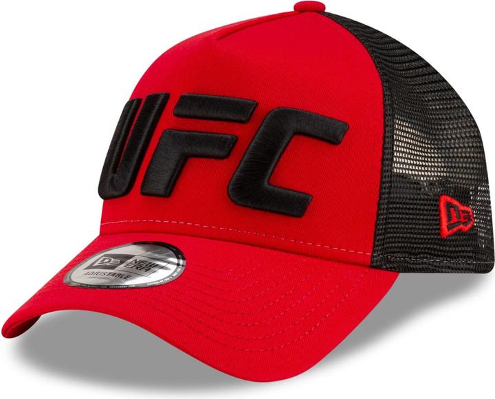 Actual product image New Era Adjustable Mesh Trucker Cap - Ufc Mma Rot (One size)