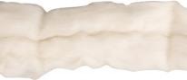 Produktbild Rayher Merino-Kammzug, superfein, weiss, 50 g (0.26 m)
