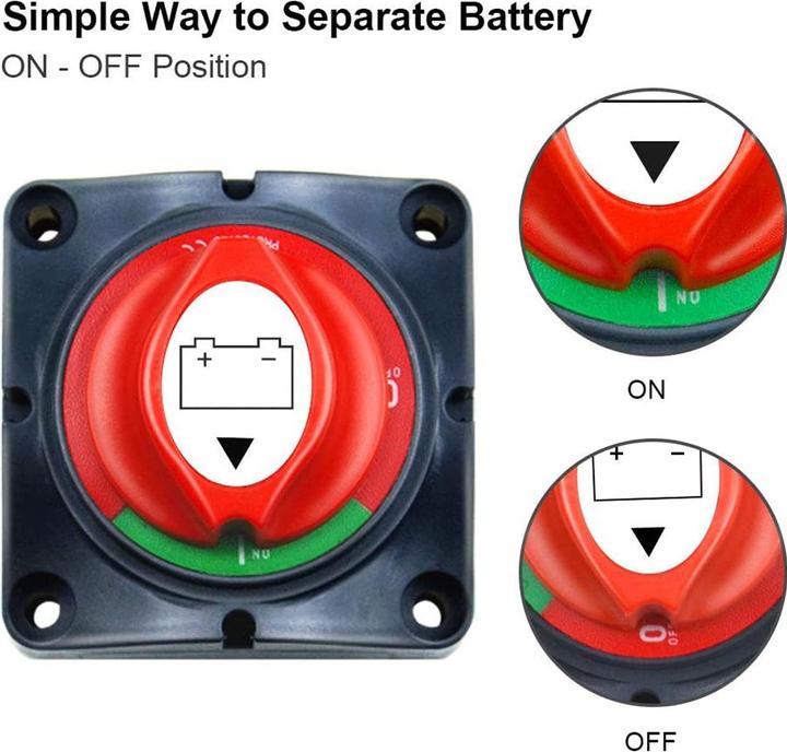 Immagine prodotto Offgridtec Interruttore di disconnessione della batteria