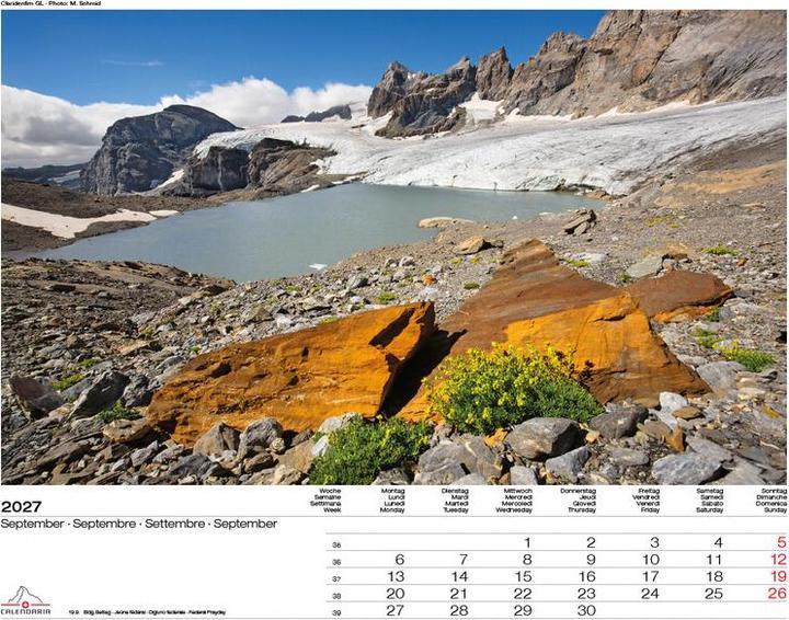 Actual product image Swiss Panorama 2027 (40 x 31)