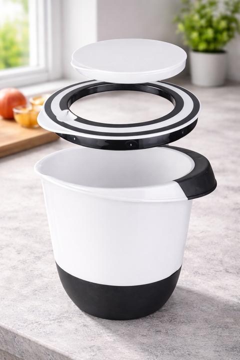 Productafbeelding Merkloos Mengkom met deksel 1,5L (7.50 cm, 1.50 l, 1x)