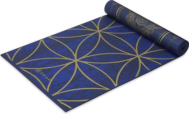 Image du produit Gaiam 6 mm Premium Metallic Yoga Mat (6 mm)