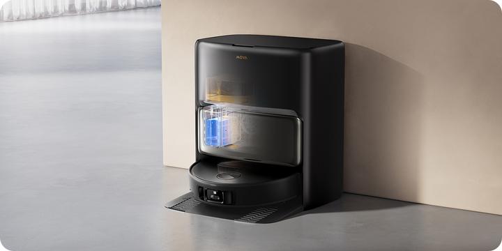 Produktbild Mova V50 Ultra Complete schwarz / Roboterstaubsauger / 6400 mAh / 240000 Pa / 0,3l / LiDAR (24000 Pa, Wischpads (rotierend))