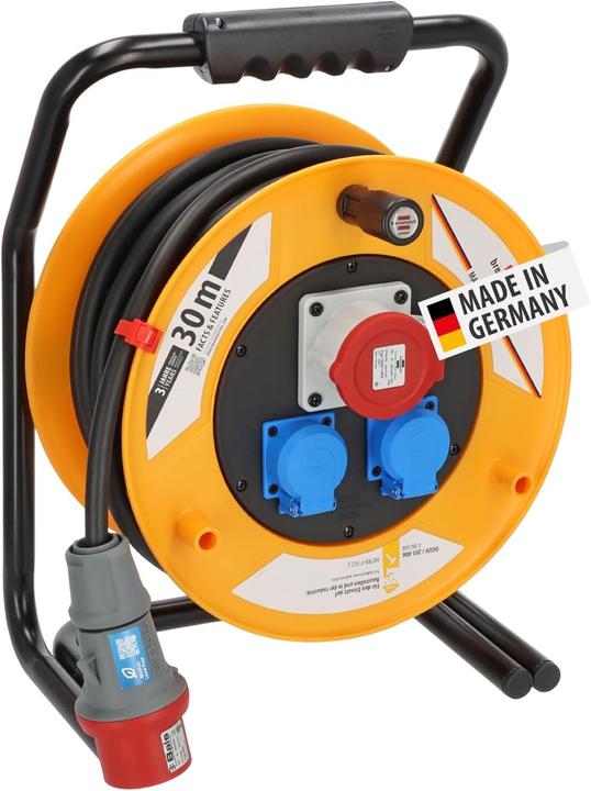Productafbeelding Brennenstuhl Brobusta CEE 1 IP44 industriële/plaatselijke kabel voeding (30 m, 2.50 mm²)