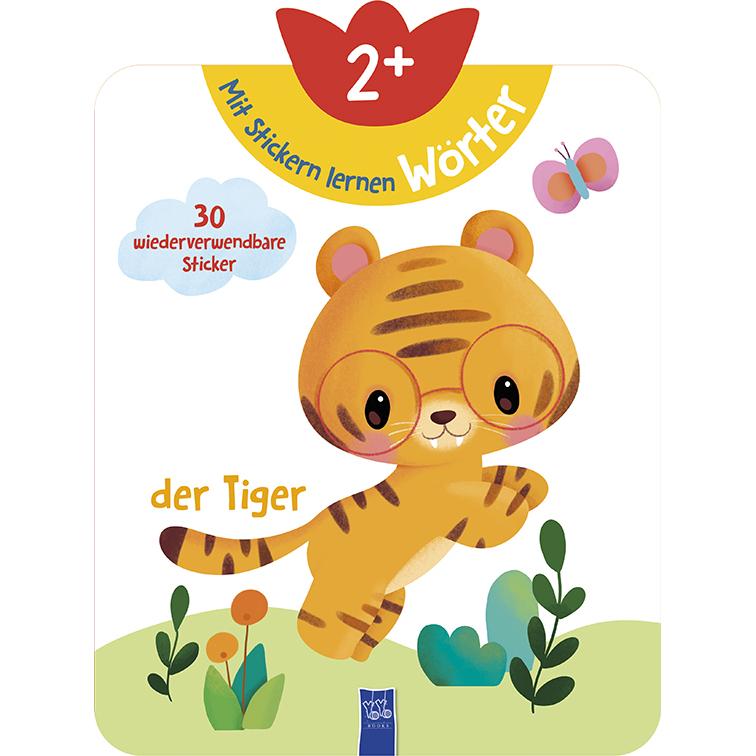 Yoyo Books, Sticker, Mit Stickern lernen 2+ (Wörter), m. 30 Beilage