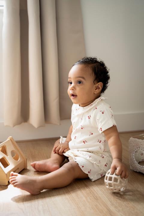 Actual product image Baby's only Romper Cherry (62)